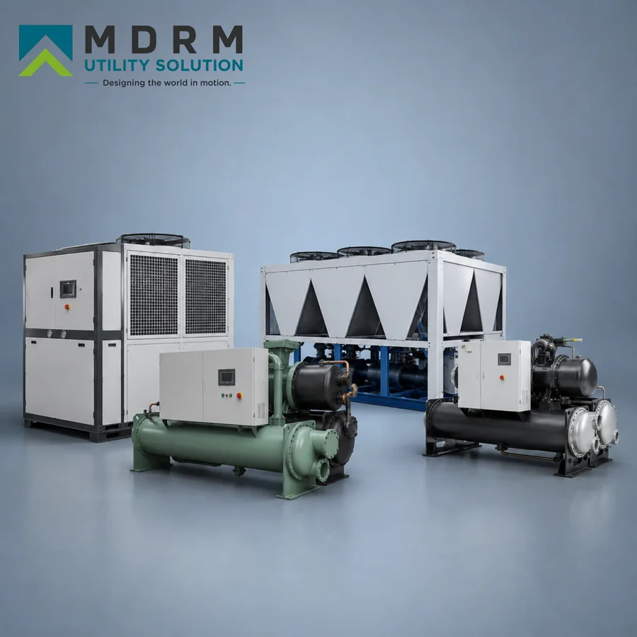 Industrial cooling and chiller units