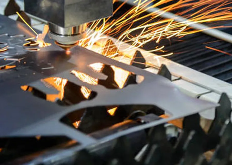 Industrial laser cutting